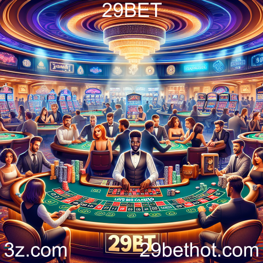 Experimente a Adrenalina do Cassino Ao Vivo no 29BET